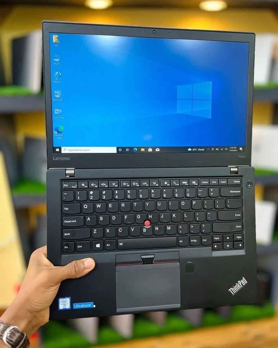 Lenovo ThinkPad T460s – Core i5 6th Generation 8GB RAM | 256GB SSD | Slim & Premium Business Laptop